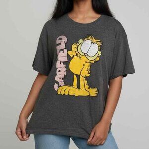 Garfield Graphic Gray T-Shirt - LARGE